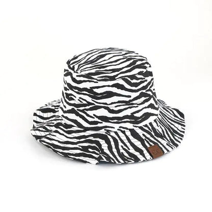 Zebra Print Bucket Hat